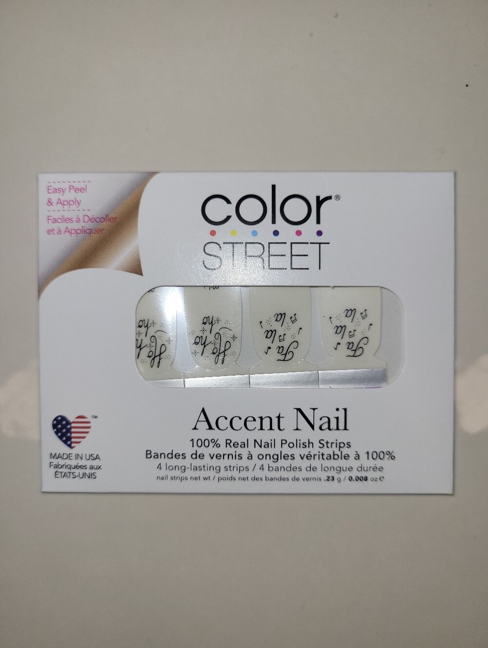 5 for $25 - Color Street Got Caroled Away nail polish strips (accent pack)